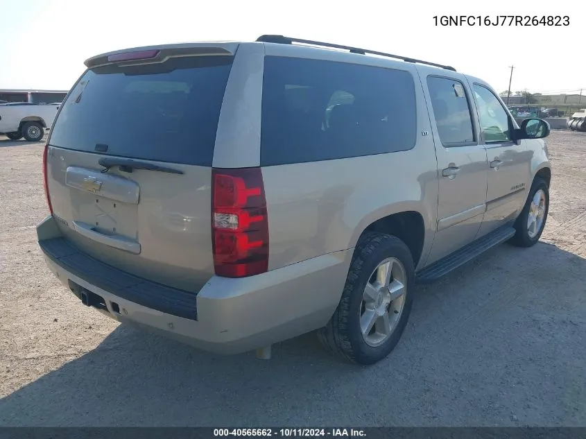 2007 Chevrolet Suburban 1500 Ltz VIN: 1GNFC16J77R264823 Lot: 40565662