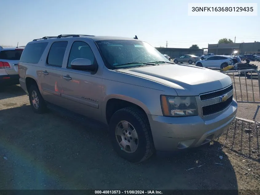 2008 Chevrolet Suburban Lt W/3Lt VIN: 3GNFK16368G129435 Lot: 40813573