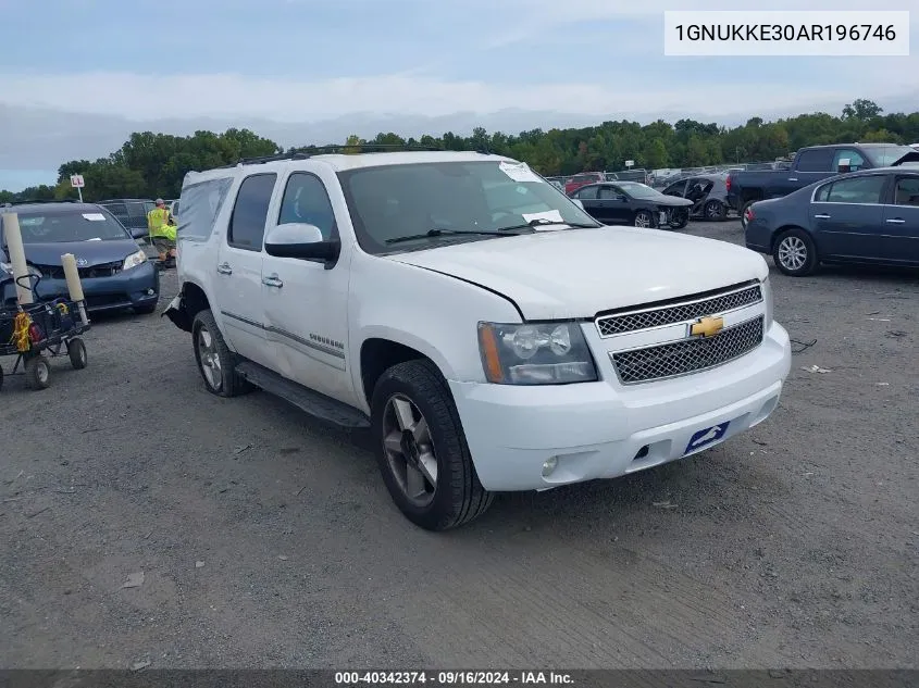 2010 Chevrolet Suburban K1500 Ltz VIN: 1GNUKKE30AR196746 Lot: 40342374