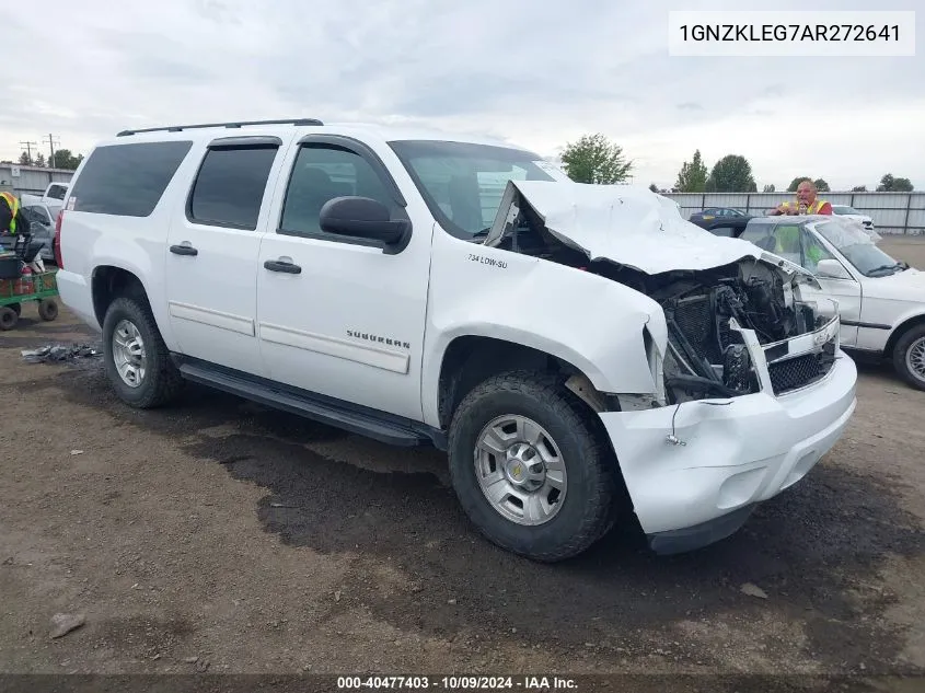 1GNZKLEG7AR272641 2010 Chevrolet Suburban 2500 Ls