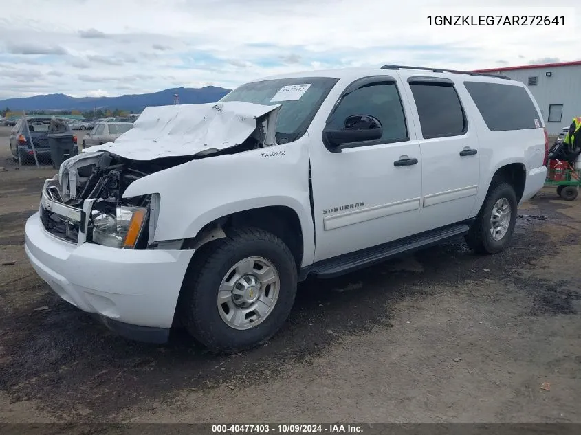 1GNZKLEG7AR272641 2010 Chevrolet Suburban 2500 Ls