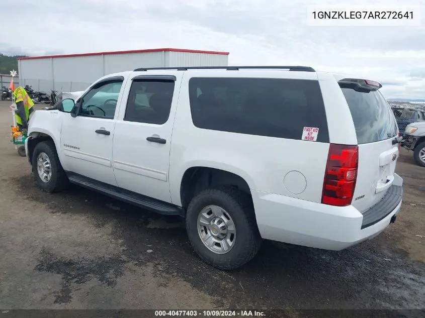 1GNZKLEG7AR272641 2010 Chevrolet Suburban 2500 Ls