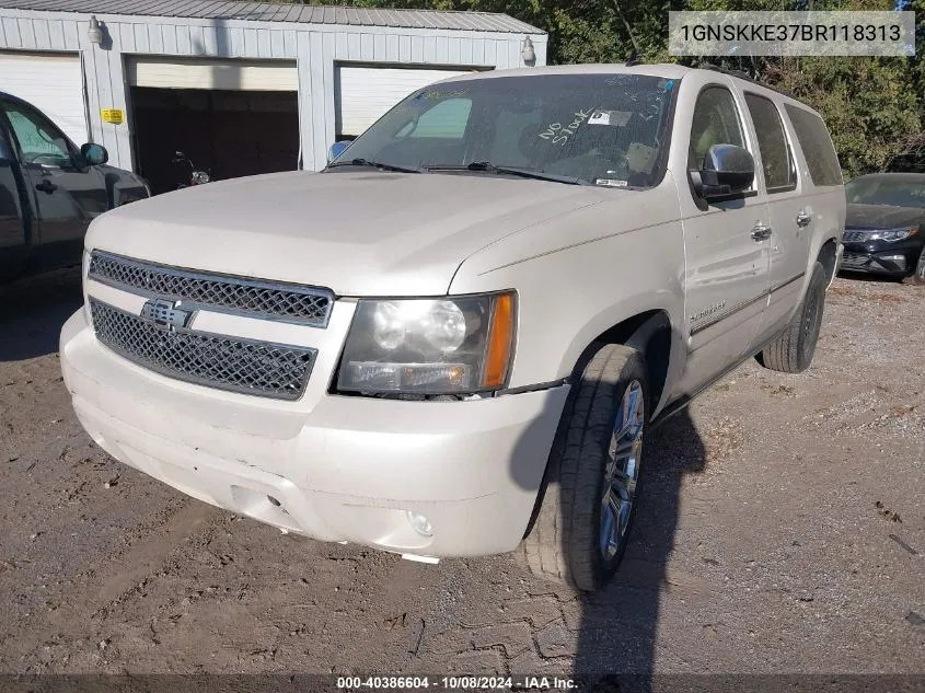 2011 Chevrolet Suburban K1500 Ltz VIN: 1GNSKKE37BR118313 Lot: 40386604