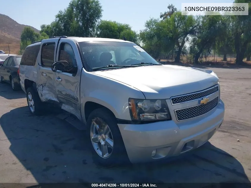 2011 Chevrolet Suburban C1500 Ls VIN: 1GNSCHE09BR323363 Lot: 40474206