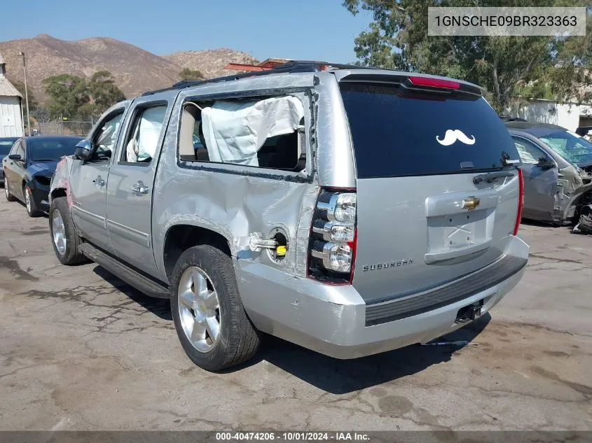 2011 Chevrolet Suburban C1500 Ls VIN: 1GNSCHE09BR323363 Lot: 40474206