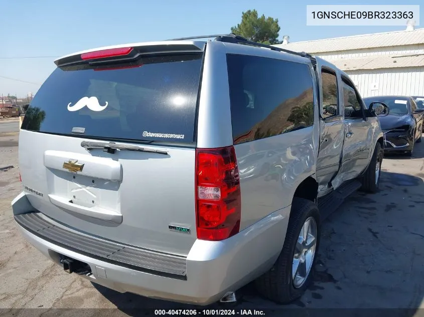 2011 Chevrolet Suburban C1500 Ls VIN: 1GNSCHE09BR323363 Lot: 40474206