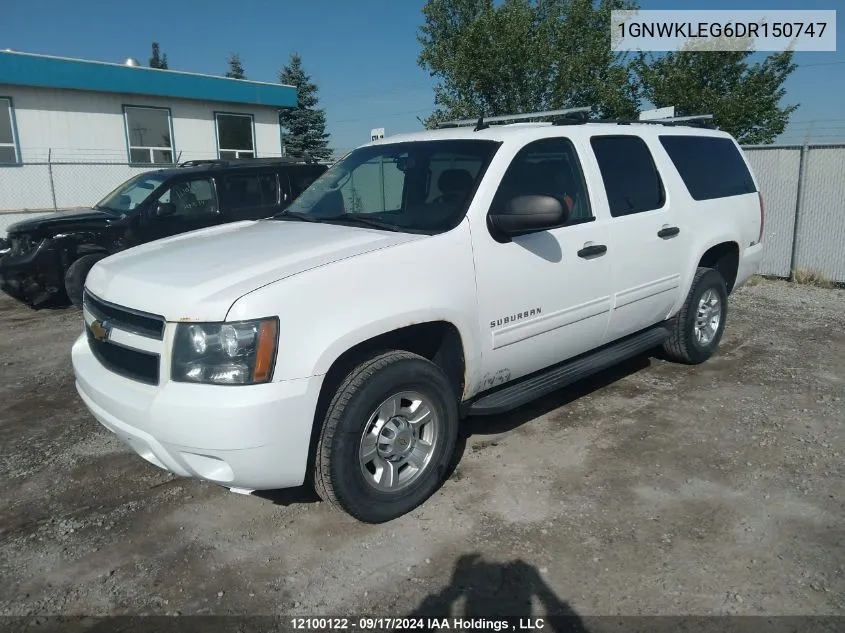 1GNWKLEG6DR150747 2013 Chevrolet Suburban