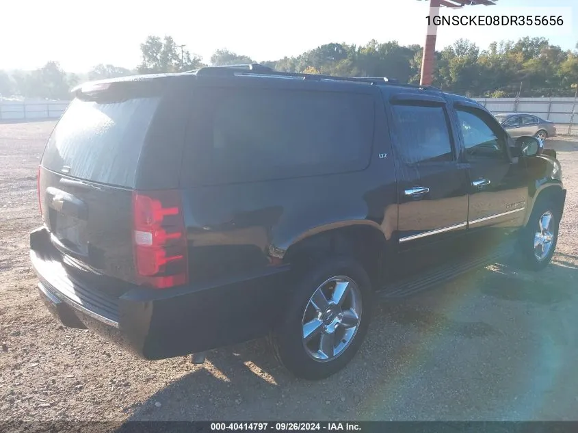 2013 Chevrolet Suburban C1500 Ltz VIN: 1GNSCKE08DR355656 Lot: 40414797