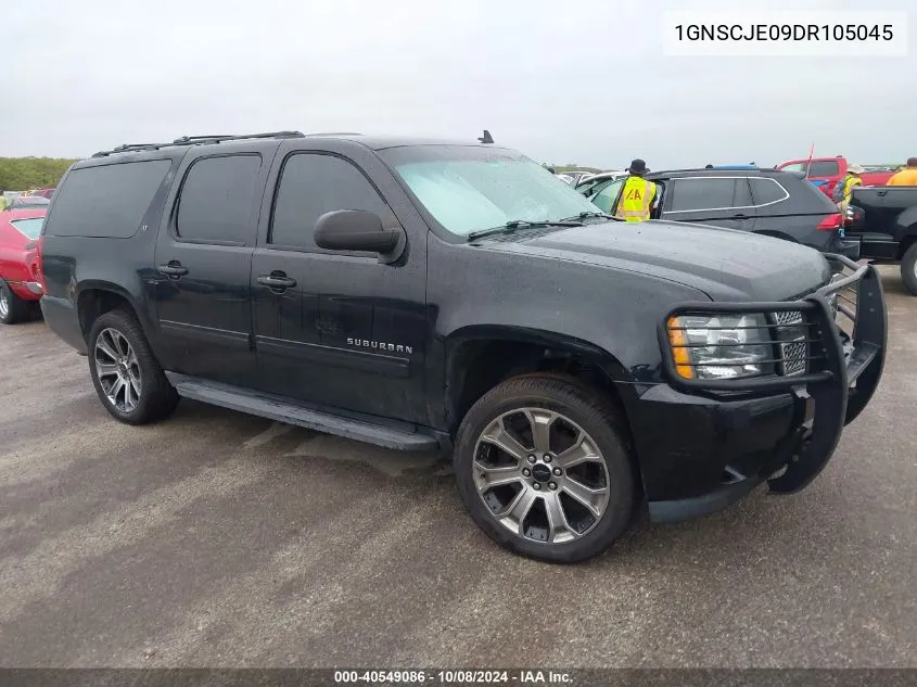 2013 Chevrolet Suburban C1500 Lt VIN: 1GNSCJE09DR105045 Lot: 40549086