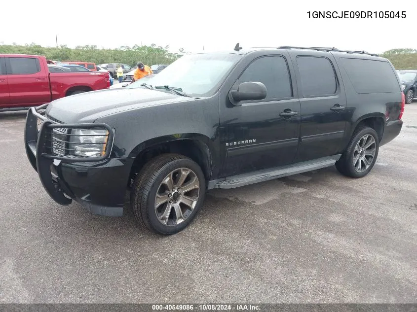 1GNSCJE09DR105045 2013 Chevrolet Suburban C1500 Lt