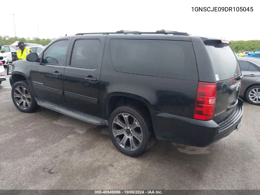 2013 Chevrolet Suburban C1500 Lt VIN: 1GNSCJE09DR105045 Lot: 40549086