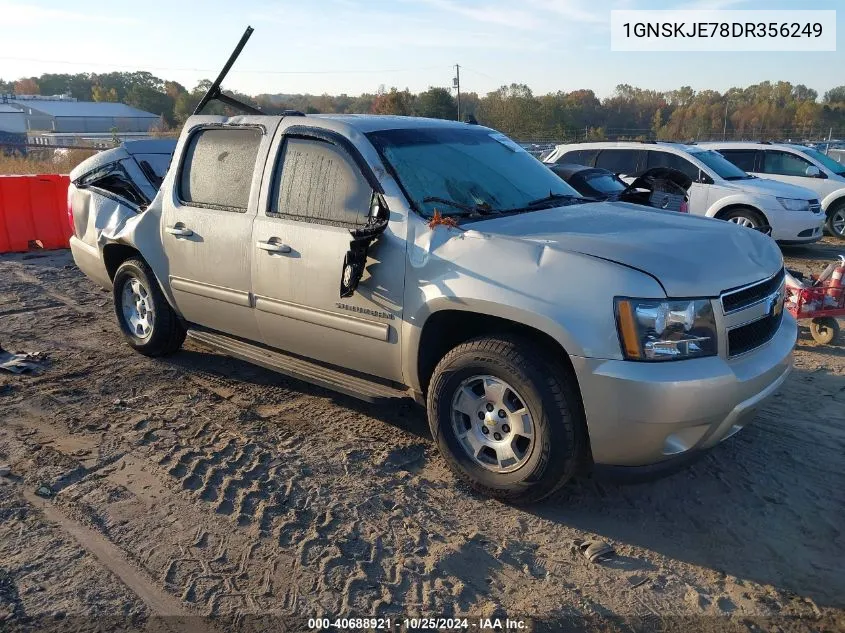 2013 Chevrolet Suburban K1500 Lt VIN: 1GNSKJE78DR356249 Lot: 40688921