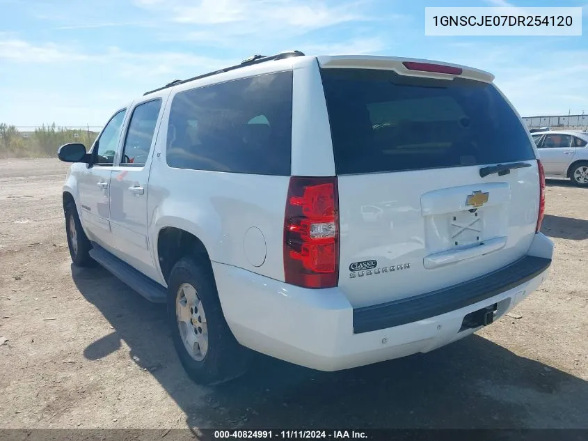 2013 Chevrolet Suburban Lt VIN: 1GNSCJE07DR254120 Lot: 40824991