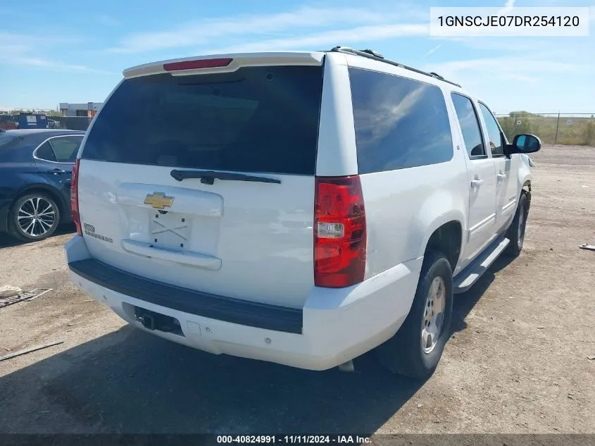 2013 Chevrolet Suburban Lt VIN: 1GNSCJE07DR254120 Lot: 40824991