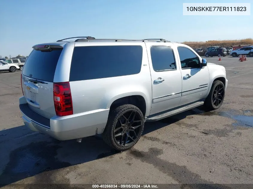 1GNSKKE77ER111823 2014 Chevrolet Suburban K1500 Ltz