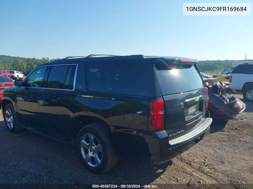 1GNSCJKC9FR169684 2015 Chevrolet Suburban 1500 Lt