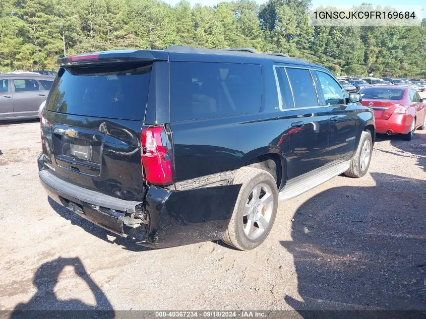 2015 Chevrolet Suburban 1500 Lt VIN: 1GNSCJKC9FR169684 Lot: 40367234