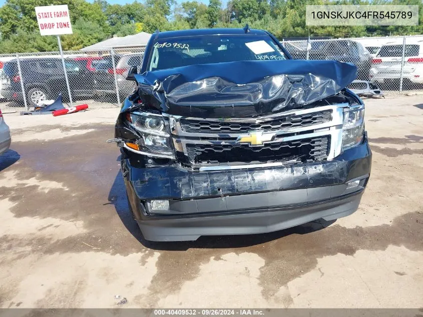 1GNSKJKC4FR545789 2015 Chevrolet Suburban 1500 Lt