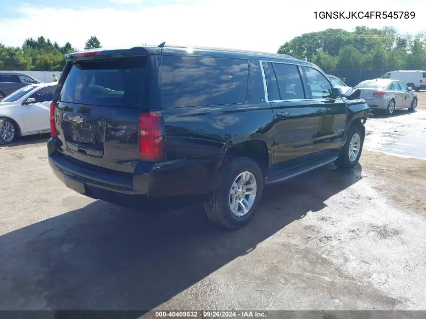 1GNSKJKC4FR545789 2015 Chevrolet Suburban 1500 Lt