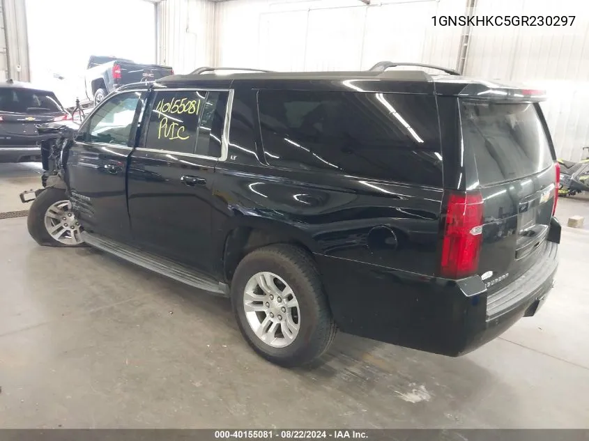 1GNSKHKC5GR230297 2016 Chevrolet Suburban Lt