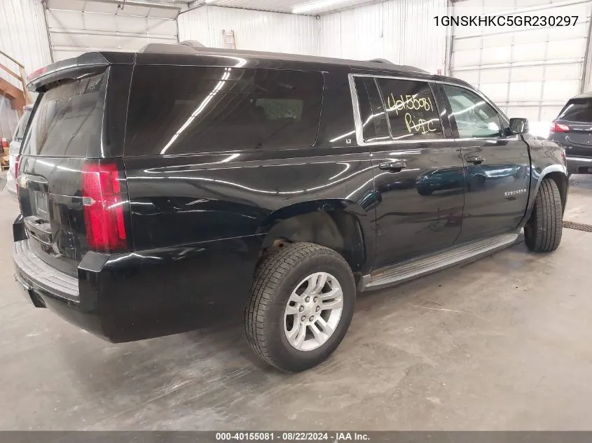 1GNSKHKC5GR230297 2016 Chevrolet Suburban Lt