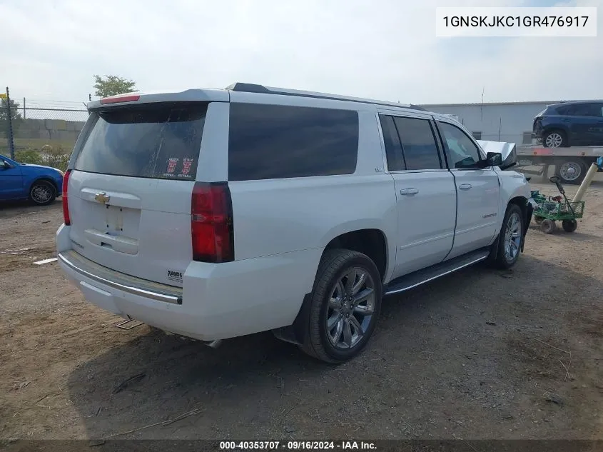 1GNSKJKC1GR476917 2016 Chevrolet Suburban Ltz