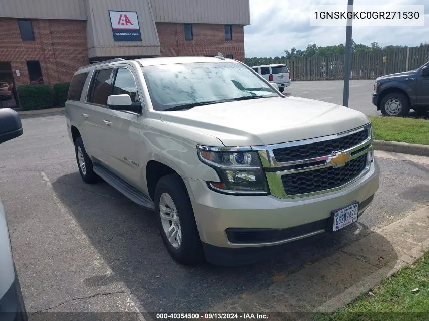 2016 Chevrolet Suburban Ls VIN: 1GNSKGKC0GR271530 Lot: 40354500