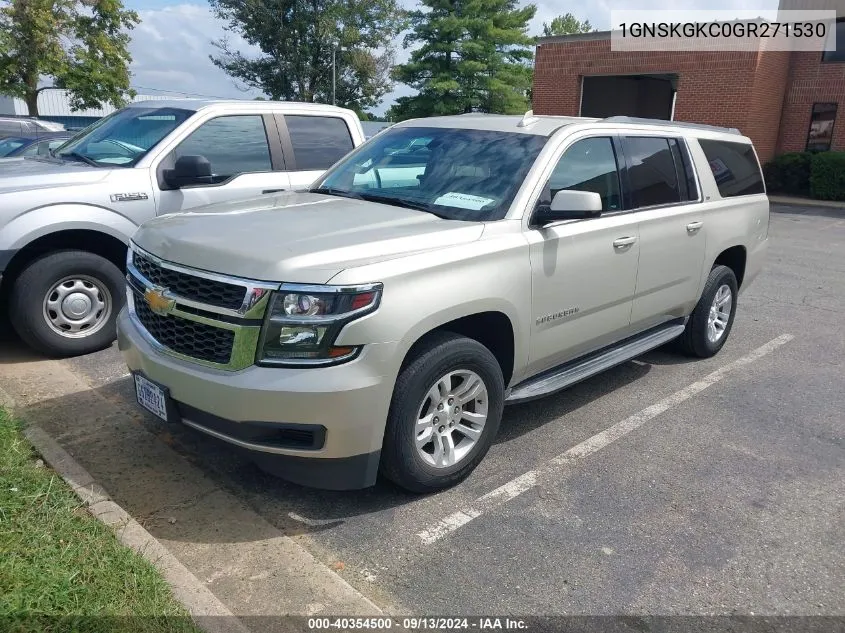 2016 Chevrolet Suburban Ls VIN: 1GNSKGKC0GR271530 Lot: 40354500