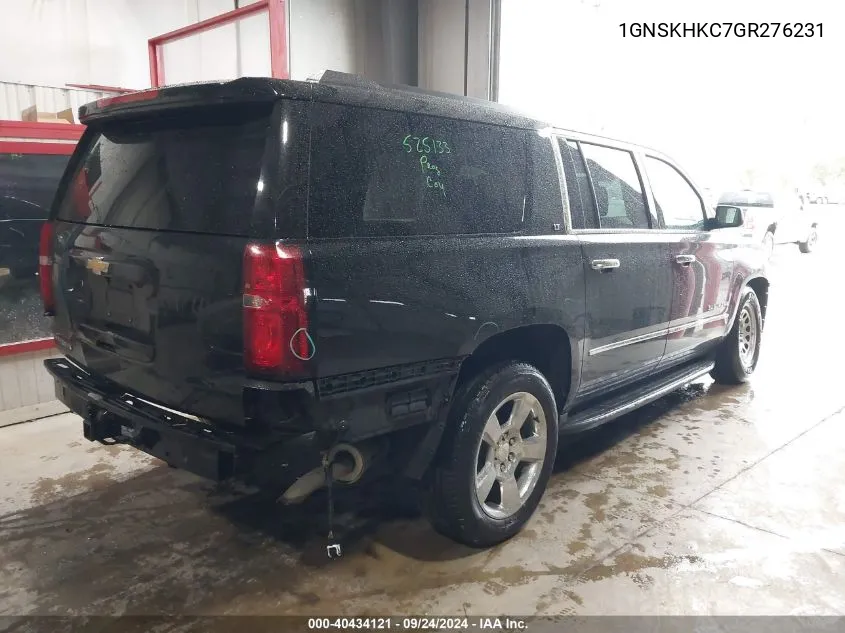 1GNSKHKC7GR276231 2016 Chevrolet Suburban Lt