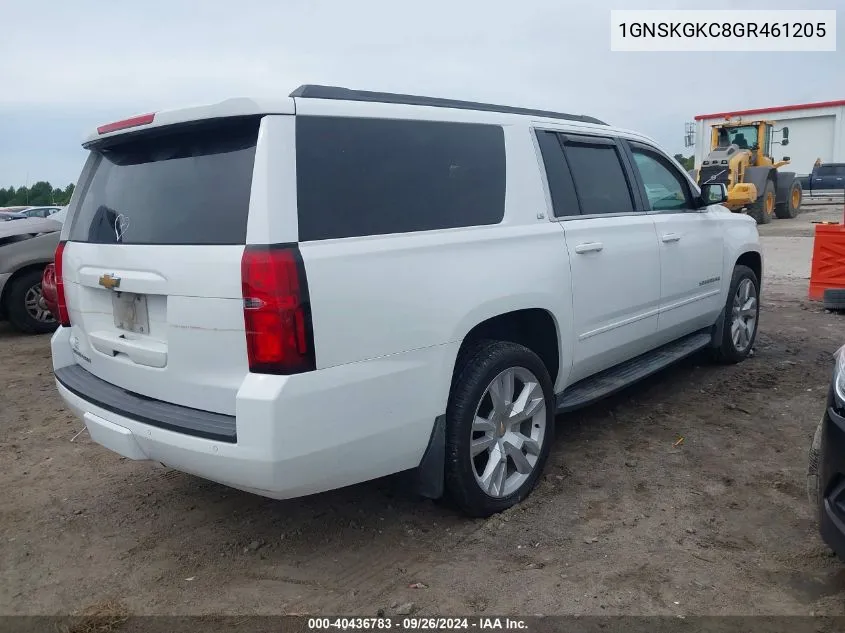 2016 Chevrolet Suburban Ls VIN: 1GNSKGKC8GR461205 Lot: 40436783