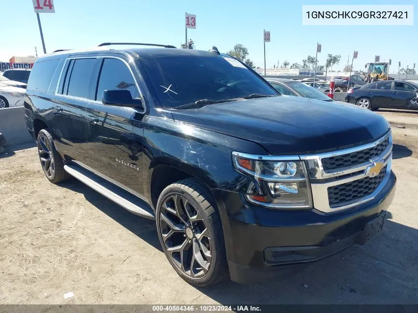 2016 Chevrolet Suburban Lt VIN: 1GNSCHKC9GR327421 Lot: 40584346