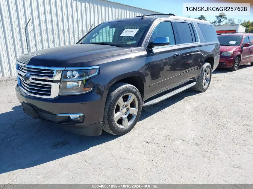 2016 Chevrolet Suburban Ltz VIN: 1GNSKJKC6GR257628 Lot: 40631855