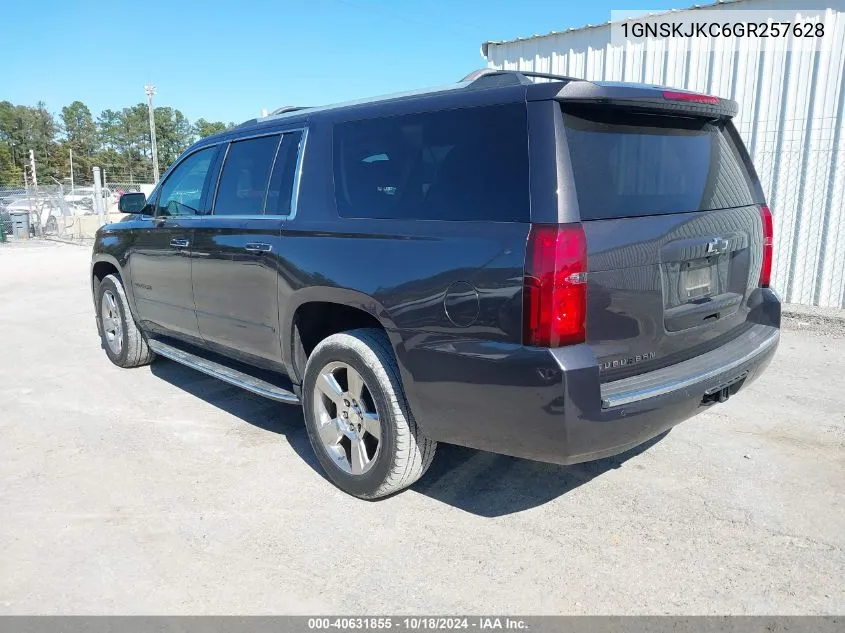 2016 Chevrolet Suburban Ltz VIN: 1GNSKJKC6GR257628 Lot: 40631855