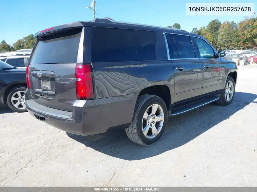 2016 Chevrolet Suburban Ltz VIN: 1GNSKJKC6GR257628 Lot: 40631855