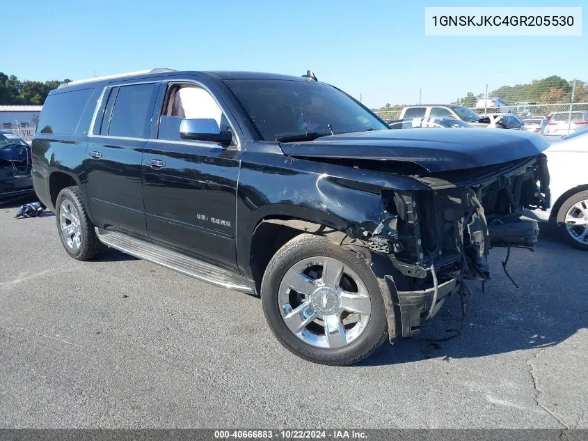 2016 Chevrolet Suburban Ltz VIN: 1GNSKJKC4GR205530 Lot: 40666883