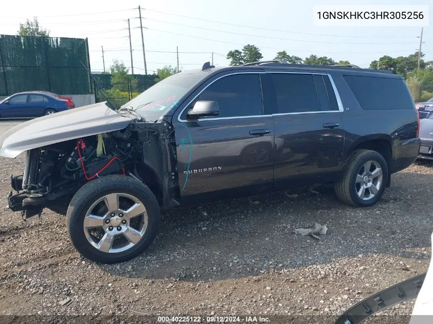 2017 Chevrolet Suburban K1500 Lt VIN: 1GNSKHKC3HR305256 Lot: 40225122