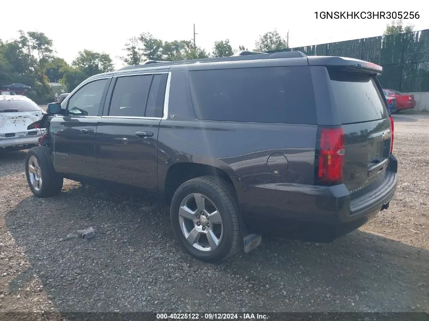 1GNSKHKC3HR305256 2017 Chevrolet Suburban K1500 Lt