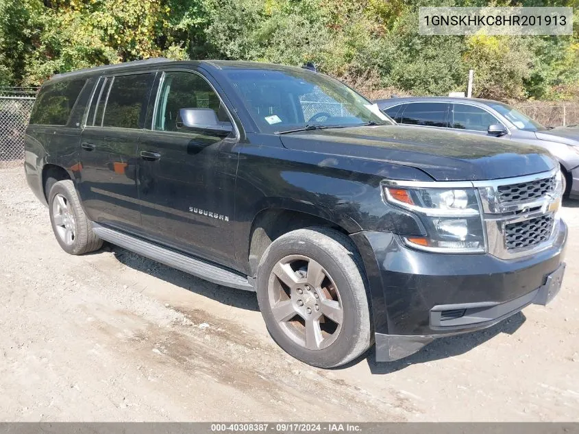 2017 Chevrolet Suburban Lt VIN: 1GNSKHKC8HR201913 Lot: 40308387