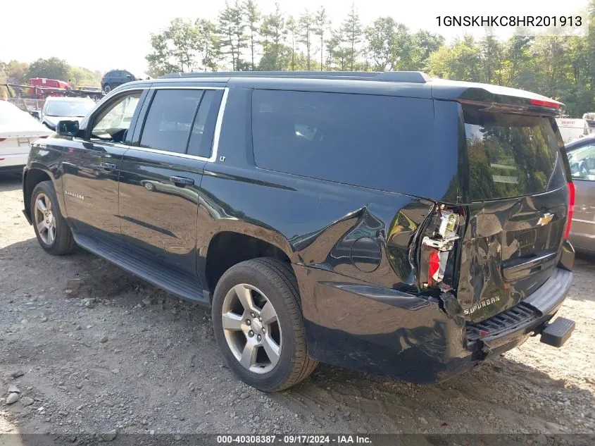 2017 Chevrolet Suburban Lt VIN: 1GNSKHKC8HR201913 Lot: 40308387