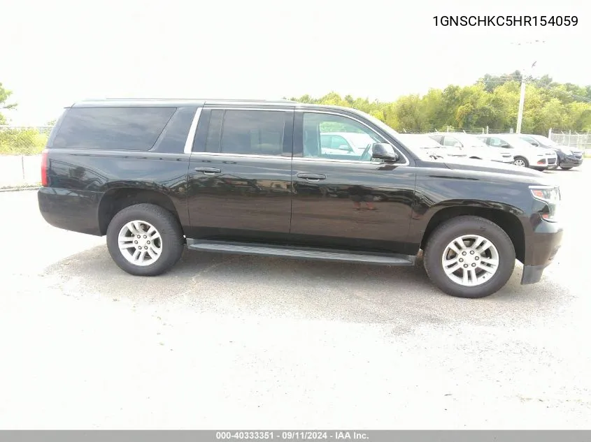 2017 Chevrolet Suburban Lt VIN: 1GNSCHKC5HR154059 Lot: 40333351