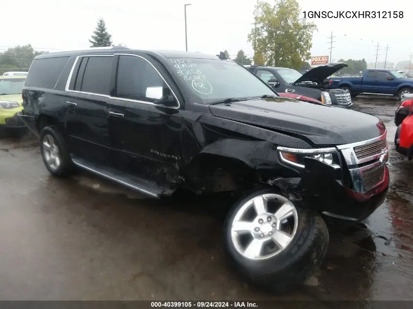 2017 Chevrolet Suburban Premier VIN: 1GNSCJKCXHR312158 Lot: 40399105