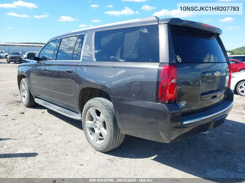 2017 Chevrolet Suburban Premier VIN: 1GNSCJKC1HR207783 Lot: 40416796