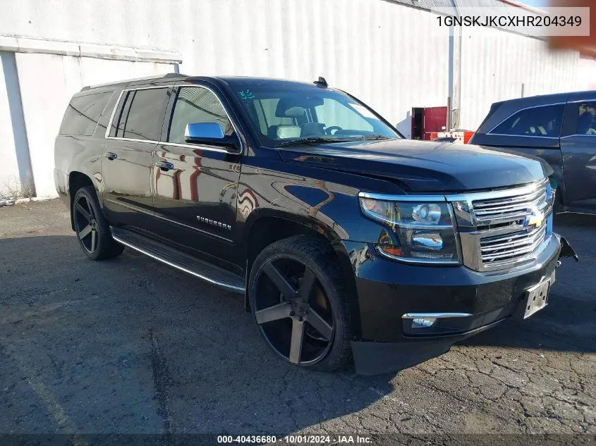 2017 Chevrolet Suburban Premier VIN: 1GNSKJKCXHR204349 Lot: 40436680