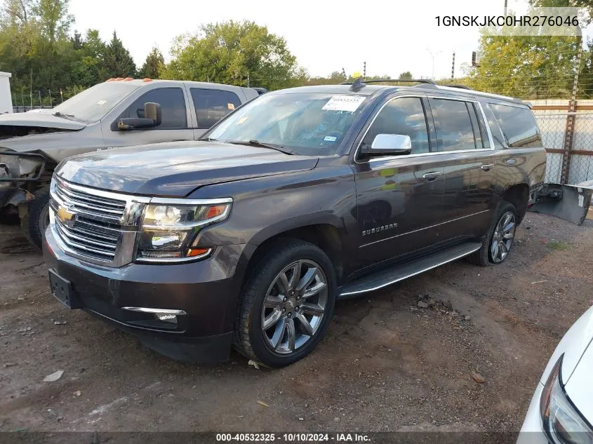 1GNSKJKC0HR276046 2017 Chevrolet Suburban Premier