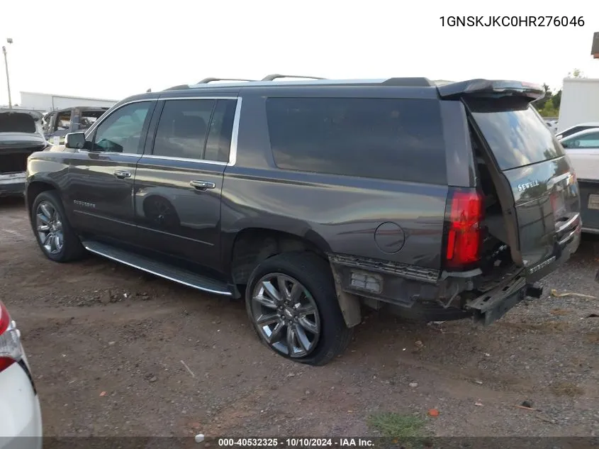 1GNSKJKC0HR276046 2017 Chevrolet Suburban Premier