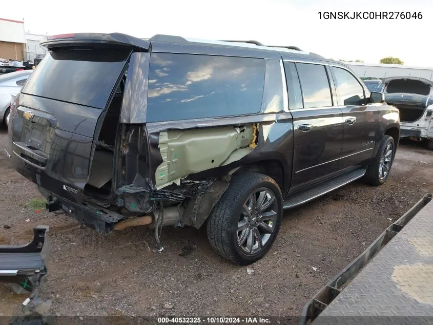 2017 Chevrolet Suburban Premier VIN: 1GNSKJKC0HR276046 Lot: 40532325