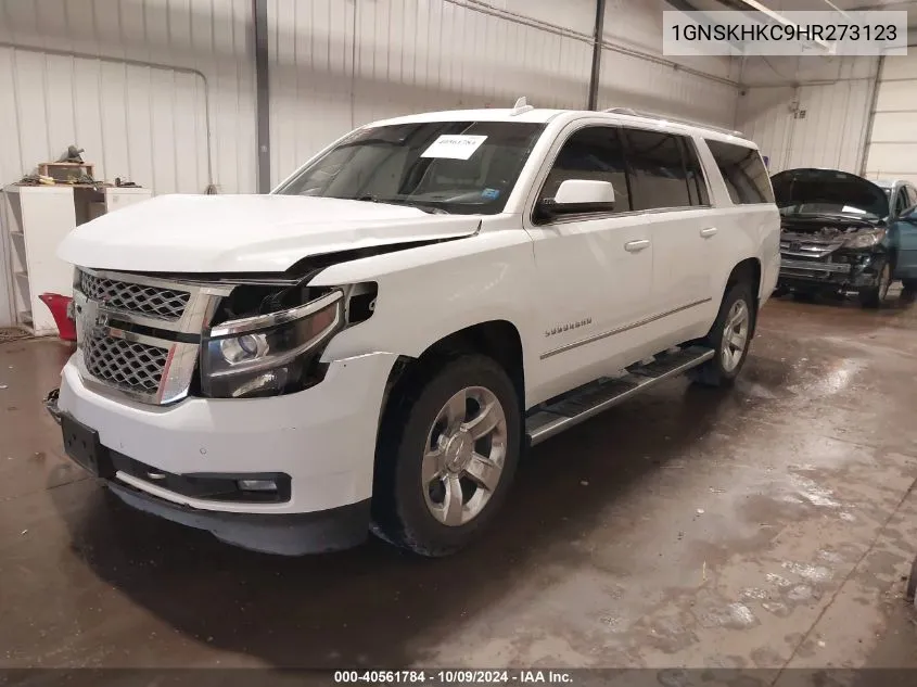 2017 Chevrolet Suburban Lt VIN: 1GNSKHKC9HR273123 Lot: 40561784