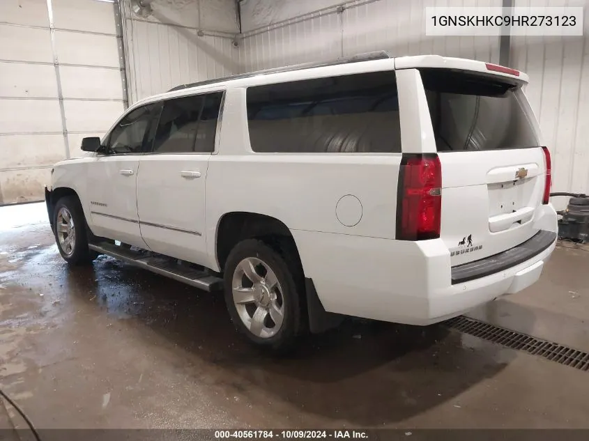 2017 Chevrolet Suburban Lt VIN: 1GNSKHKC9HR273123 Lot: 40561784