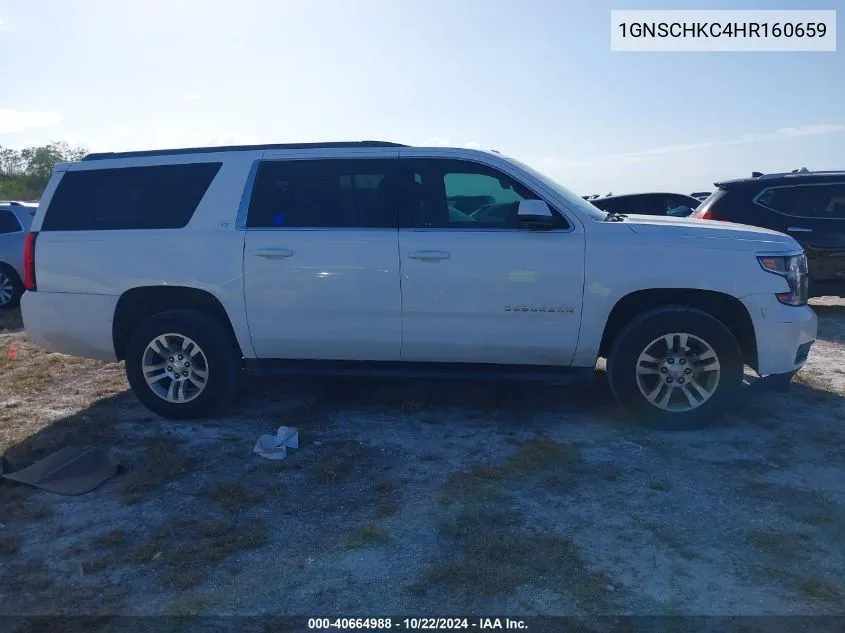 2017 Chevrolet Suburban Lt VIN: 1GNSCHKC4HR160659 Lot: 40664988