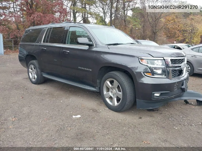 2017 Chevrolet Suburban Lt VIN: 1GNSKHKC2HR291270 Lot: 40720841